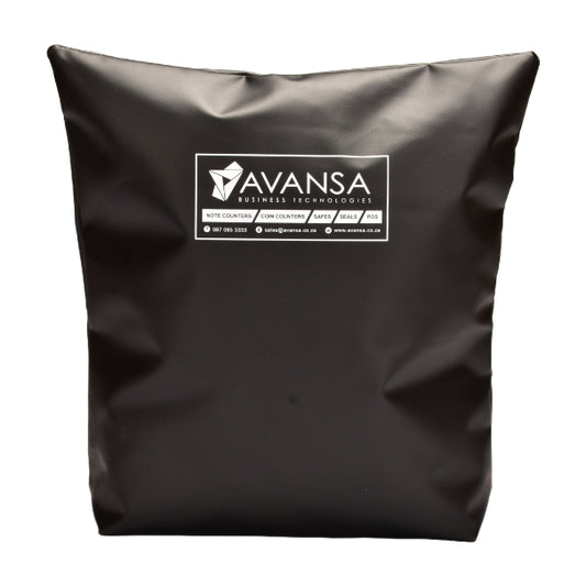 Avansa A3 Float Bag for Cash 38 √ó 40cm (Security Seal) - Black