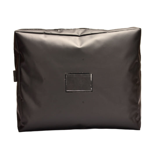 Avansa A3 Gusset Till Security Bag 46x36√ó10cm (Security Seal) - Black