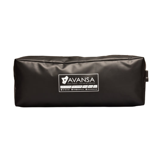 Avansa Flip Top Cash Drawer Security Bag (with security seal) - Black