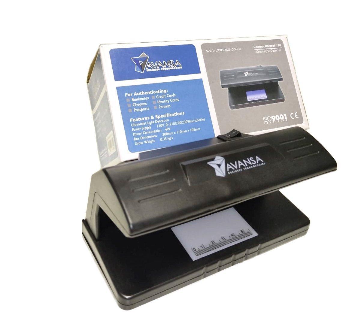 Counterfeit Money Detector - Avansa CompactDetect 170