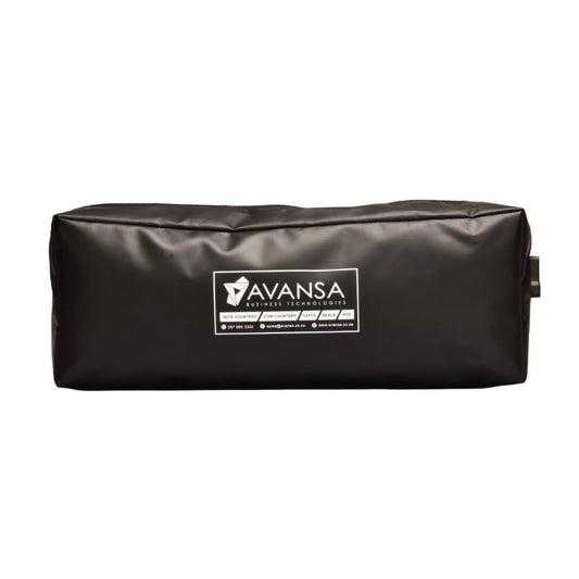 Avansa Flip Top Cash Drawer Security Bag (with security seal) - Black - Retail Gear