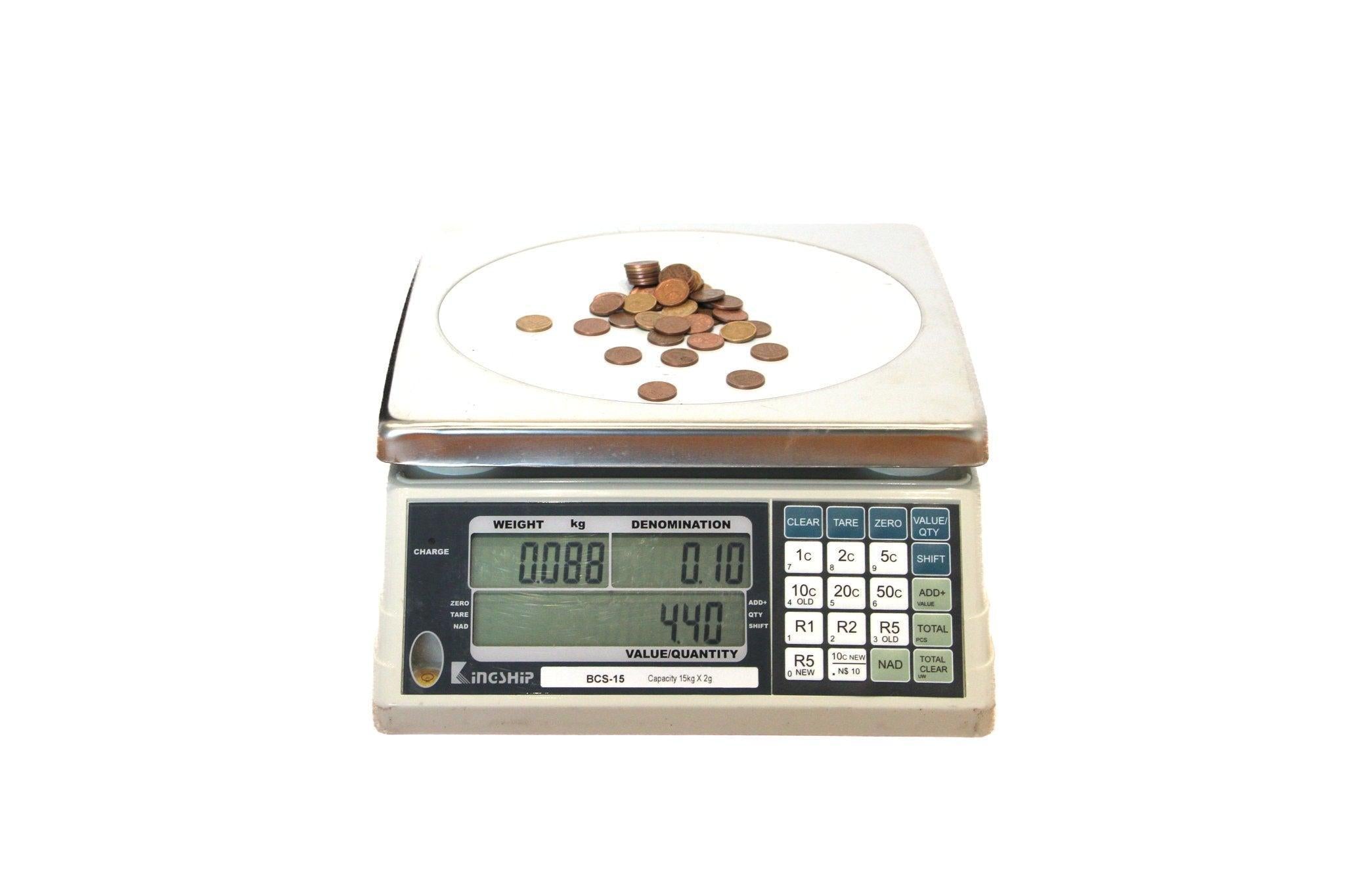 Coin Counting Machine - Avansa BulkCoin Scale 4600 - Retail Gear