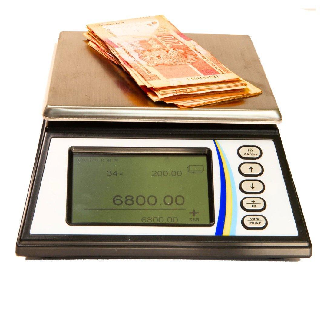 Money Counting Scale - Avansa Note&Coin 4800 - Retail Gear