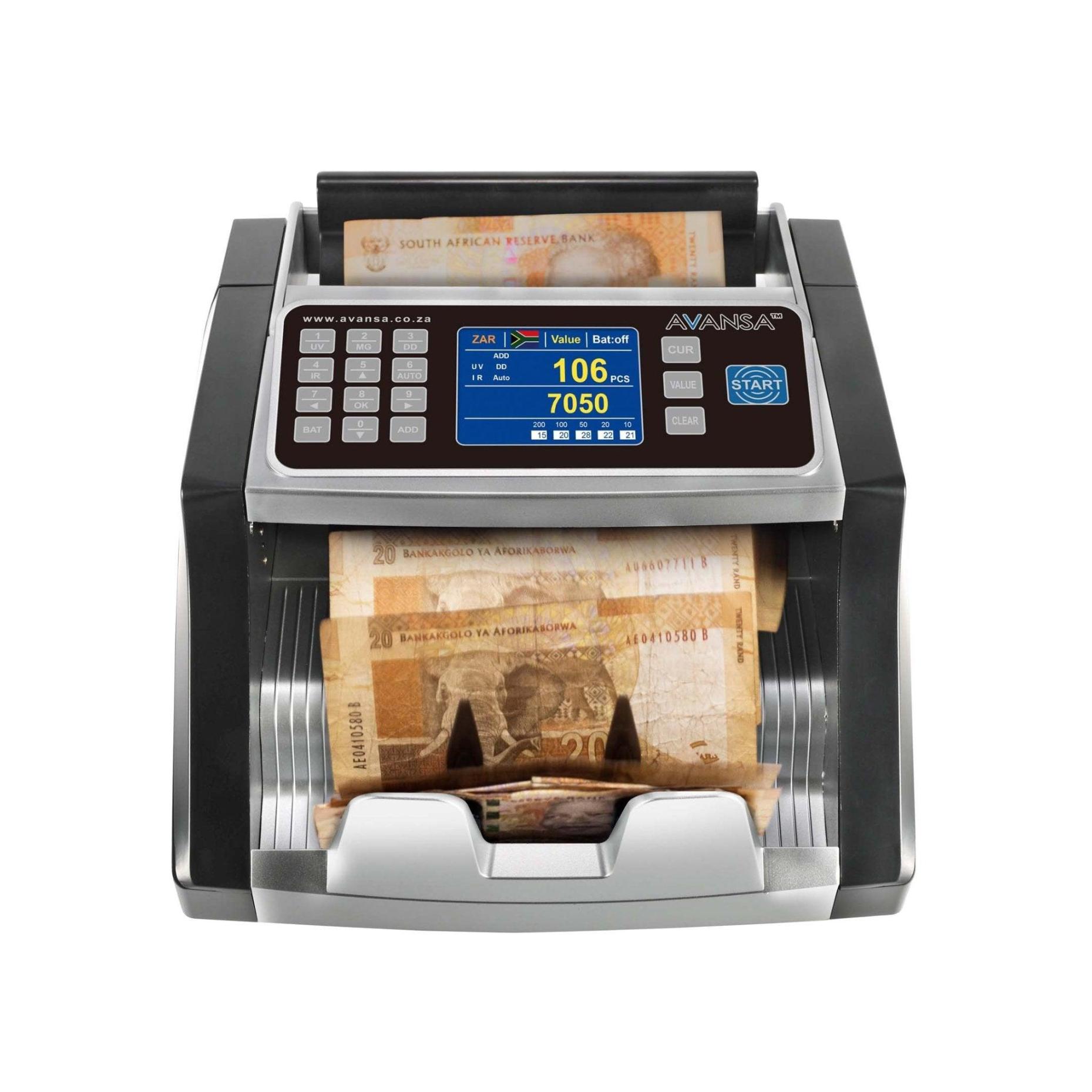 Small Money Counting Machine - Avansa CompactCount 2050 - Retail Gear