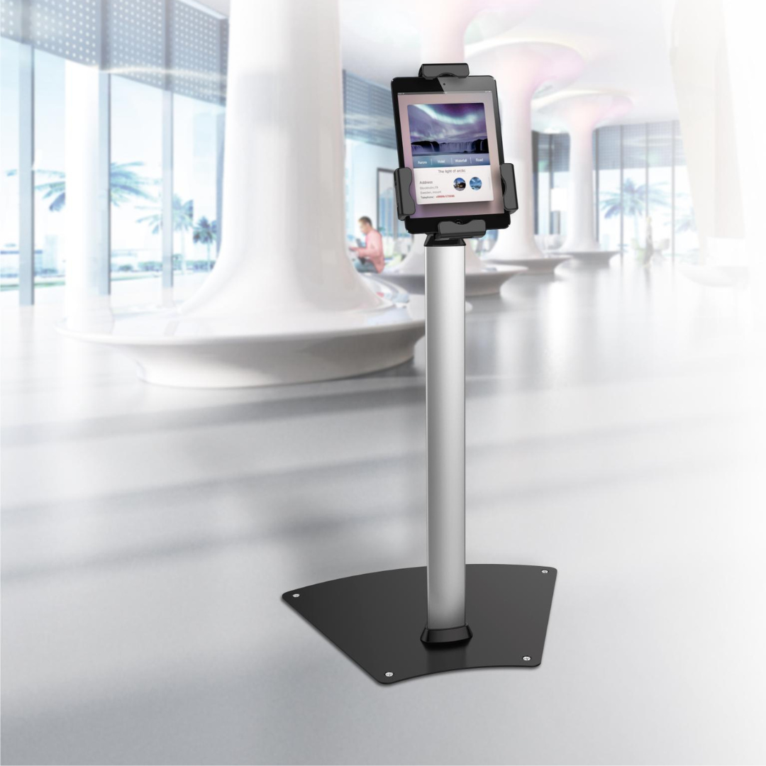 Anti-Theft Floor Standing Tablet Stand -Avansa VistaMount 3300(7.9-10.5