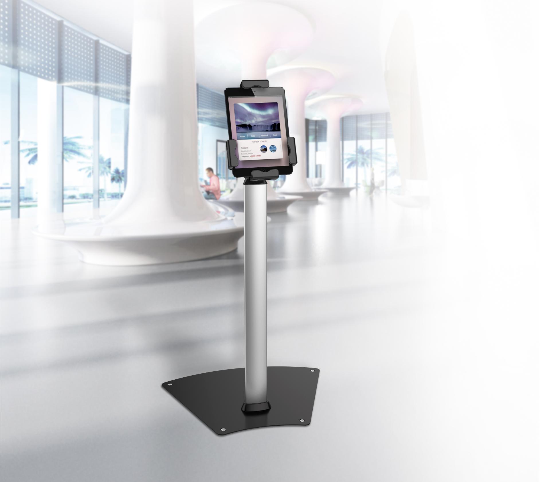Anti-Theft Floor Standing Tablet Stand -Avansa VistaMount 3300(7.9-10.5