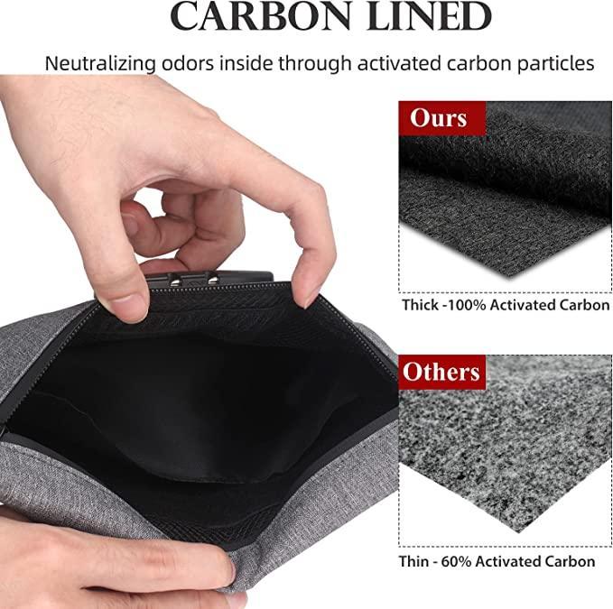 Firedog Smell Proof Bag with Combination Lock