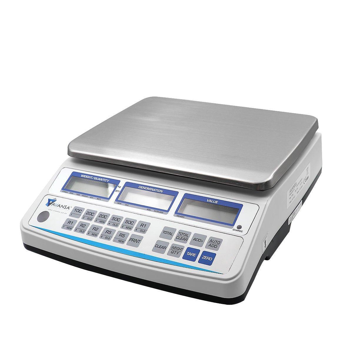 Coin Counting Scale - Avansa BulkCoin Scale 4650