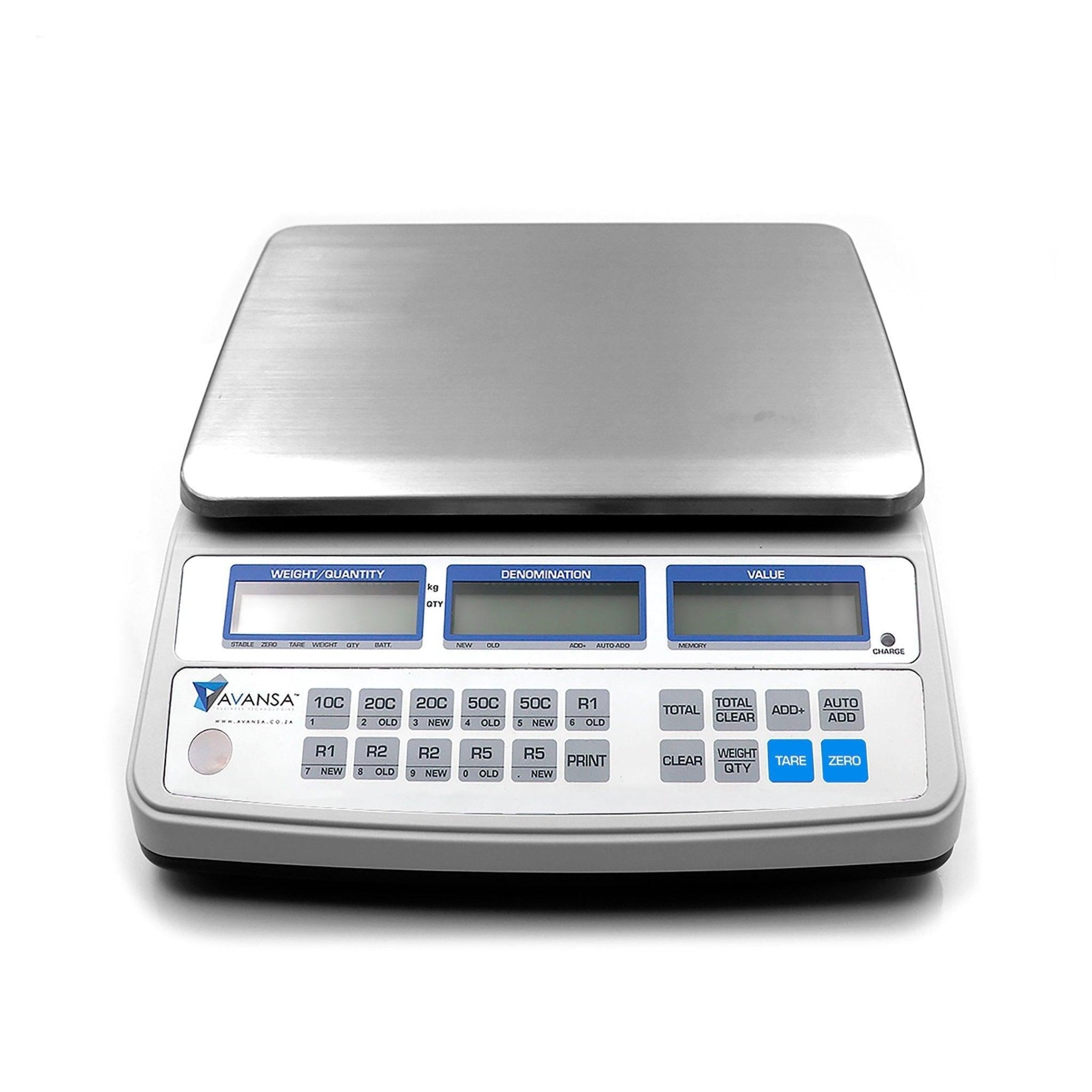 Coin Counting Scale - Avansa BulkCoin Scale 4650
