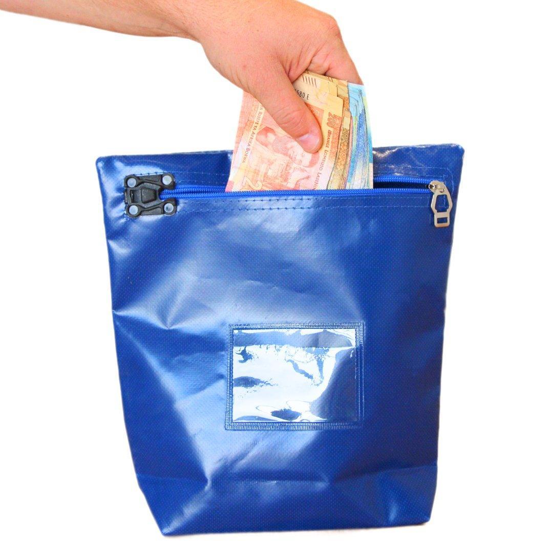 Avansa A4 Float Bag for Cash 26√ó28cm (seal) - Blue - Retail Gear
