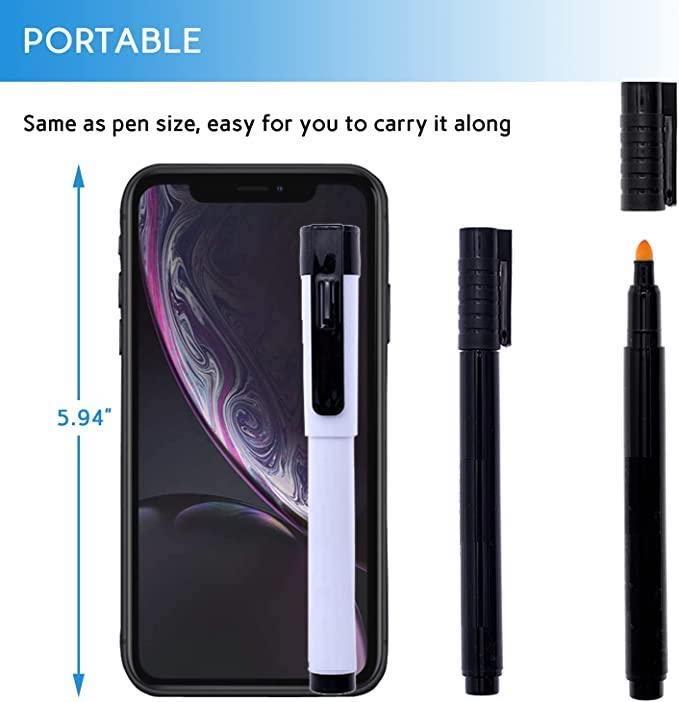 Avansa Counterfeit Detector Pen Set with UV light - 3 pack