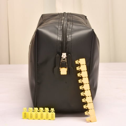 Avansa Flip Top Cash Drawer Security Bag (with security seal) - Black - Retail Gear