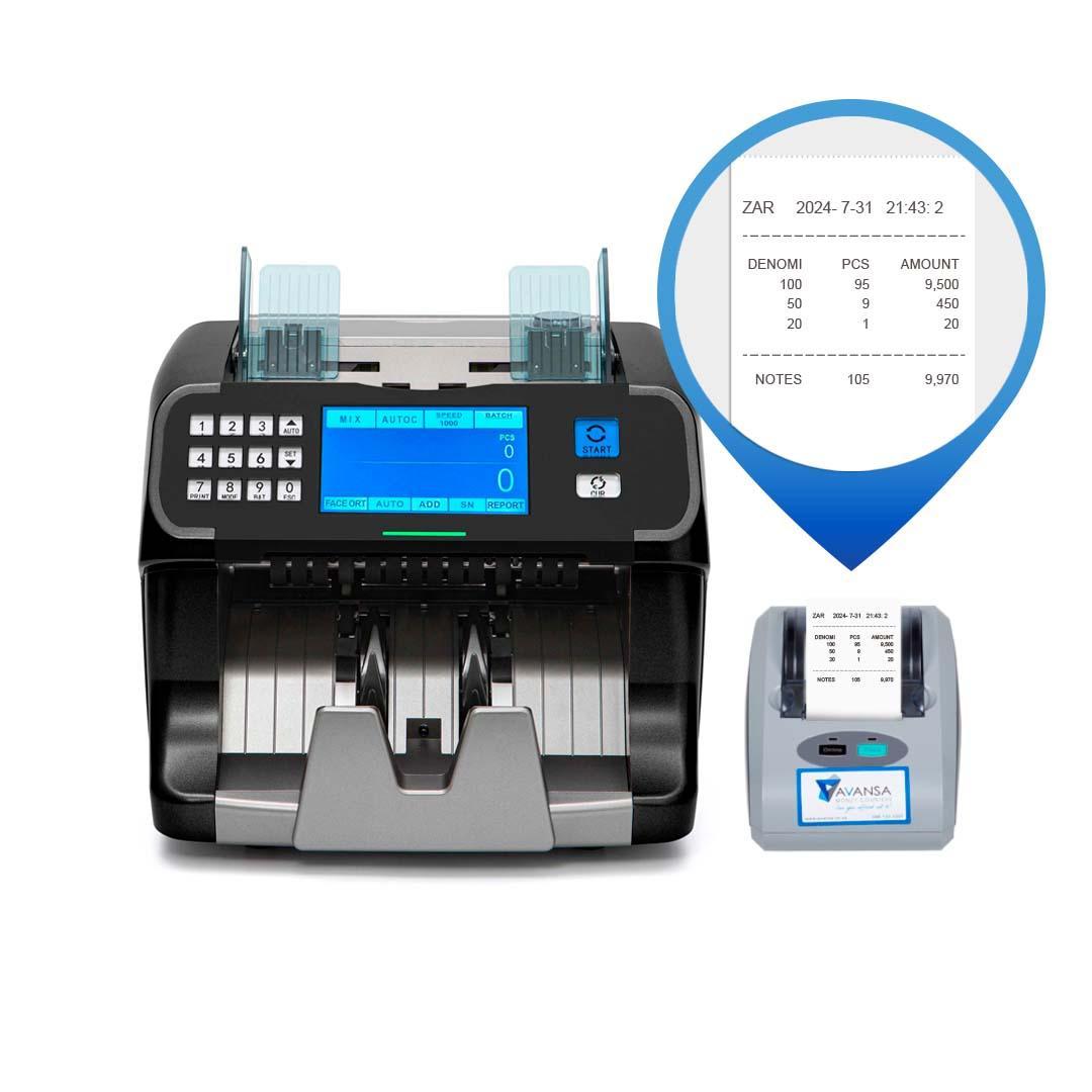 Mixed Note Counter - Avansa MixCount 2825