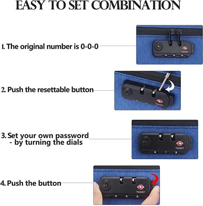 Avansa Small Locking Security Bag (Combination Lock) - Retail Gear