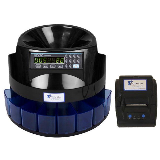 Coin Counting Machine Printer - Avansa SuperCoin 1100 - Retail Gear